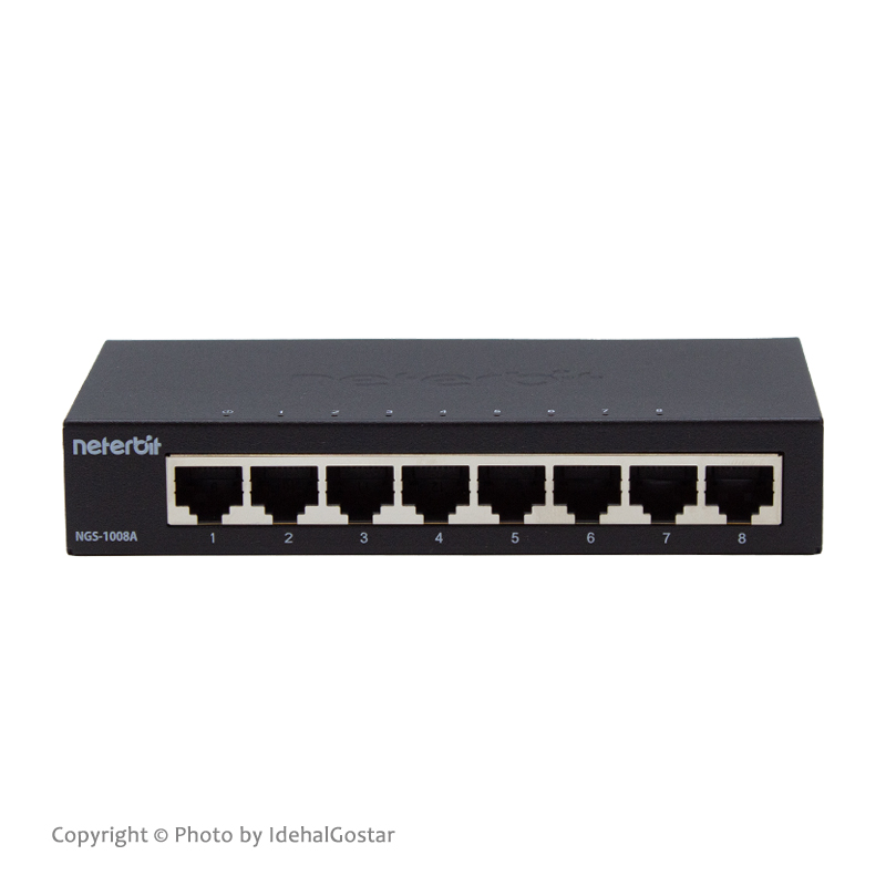 پورت‌های سوئیچ شبکه NGS-1008A