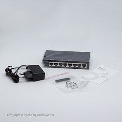 محتویات جعبه سوئیچ NGS-1008A