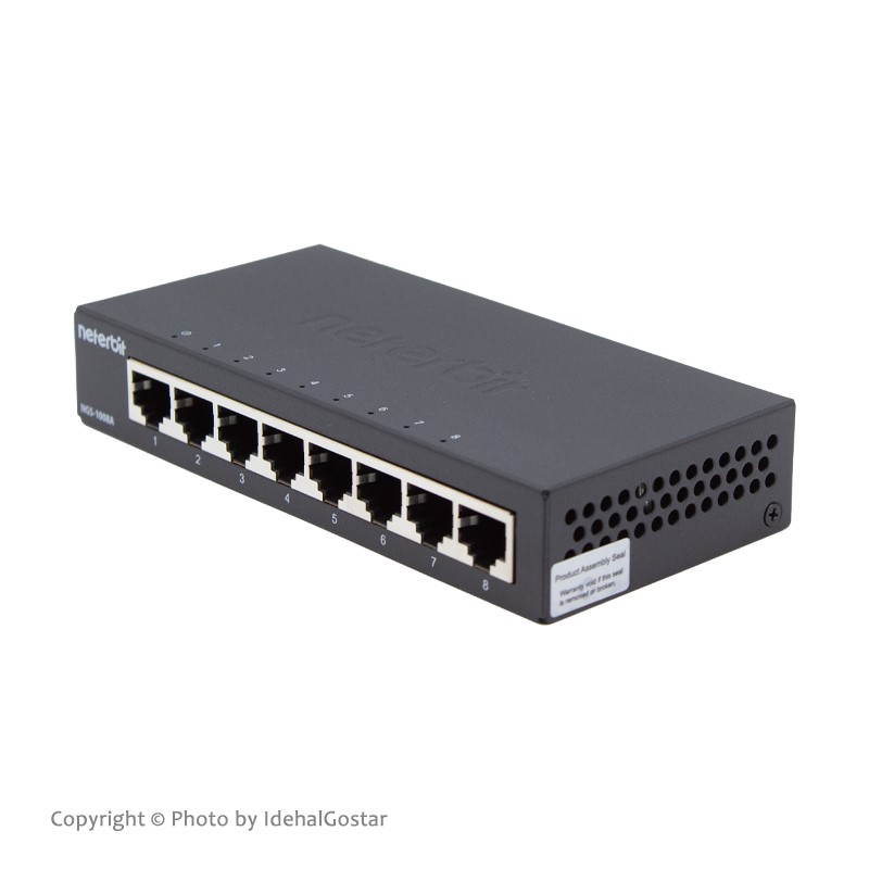 سوئیچ شبکه 8 پورت گیگابیتی نتربیت مدل NGS-1008A