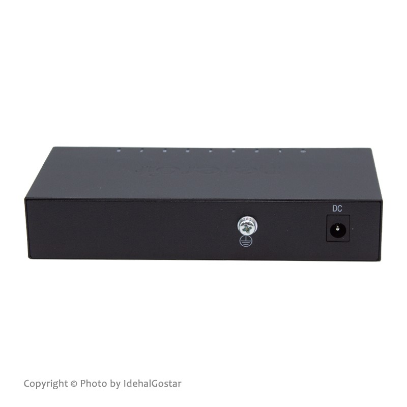 نمای پشت سوئیچ شبکه 8 پورت گیگابیتی نتربیت مدل NGS-1008A