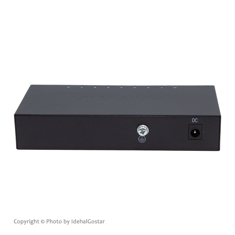 نمای پشت سوئیچ شبکه 8 پورت گیگابیتی نتربیت مدل NGS-1008A