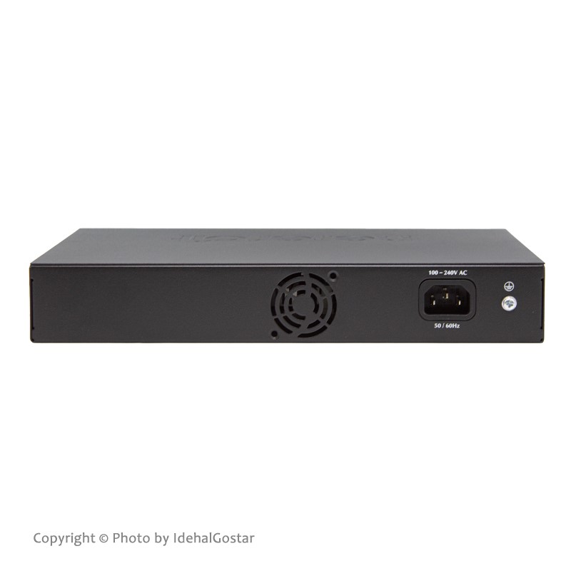 نمای پشت سوئیچ شبکه NGS-1024D