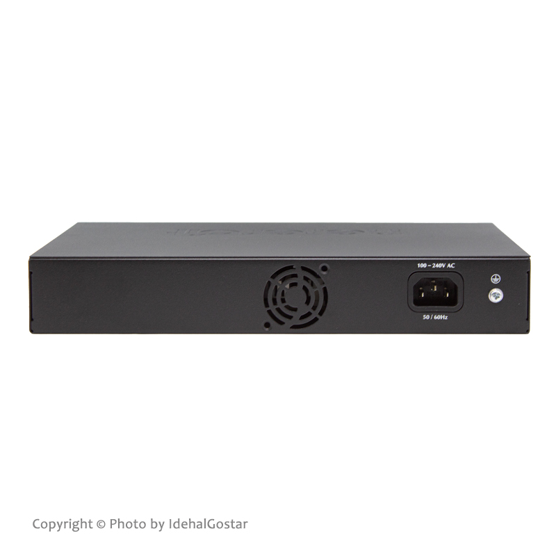 نمای پشت سوئیچ شبکه NGS-1024D