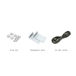 محتویات جعبه سوئیچ شبکه 28 پورت میکروتیک مدل CRS328-4C-20S-4S-RM
