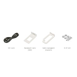 محتویات جعبه سوئیچ CRS320-8P-8B-4S-RM