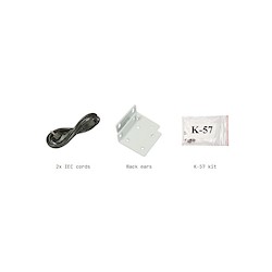 محتویات جعبه سوئیچ شبکه 12 پورت میکروتیک مدل CRS312-4C-8XG-RM