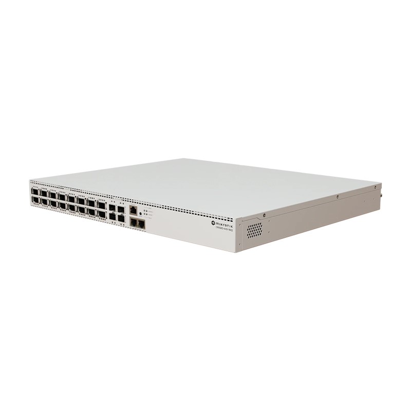 سوئیچ شبکه 20 پورت میکروتیک CRS520-4XS-16XQ-RM