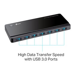 هاب USB 3.0 هفت پورت تی پی لینک UH720