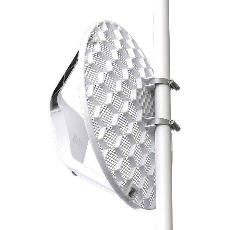 نصب رادیو وایرلس میکروتیک مدل LHG 5 روی میله