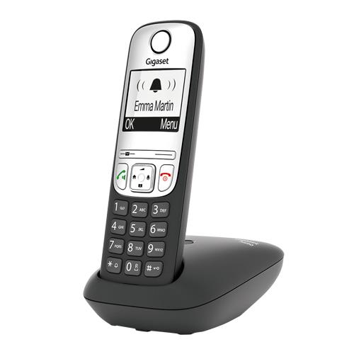 نمای کناری تلفن گیگاست A690 Duo