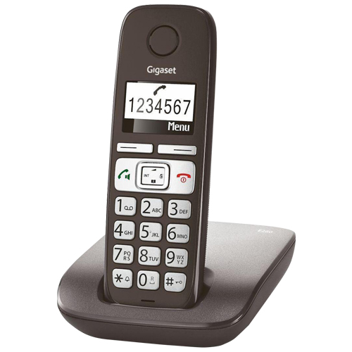 نمای جلو تلفن گیگاست E260