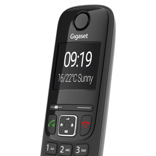 نمای نزدیک تلفن گیگاست AS690 IP