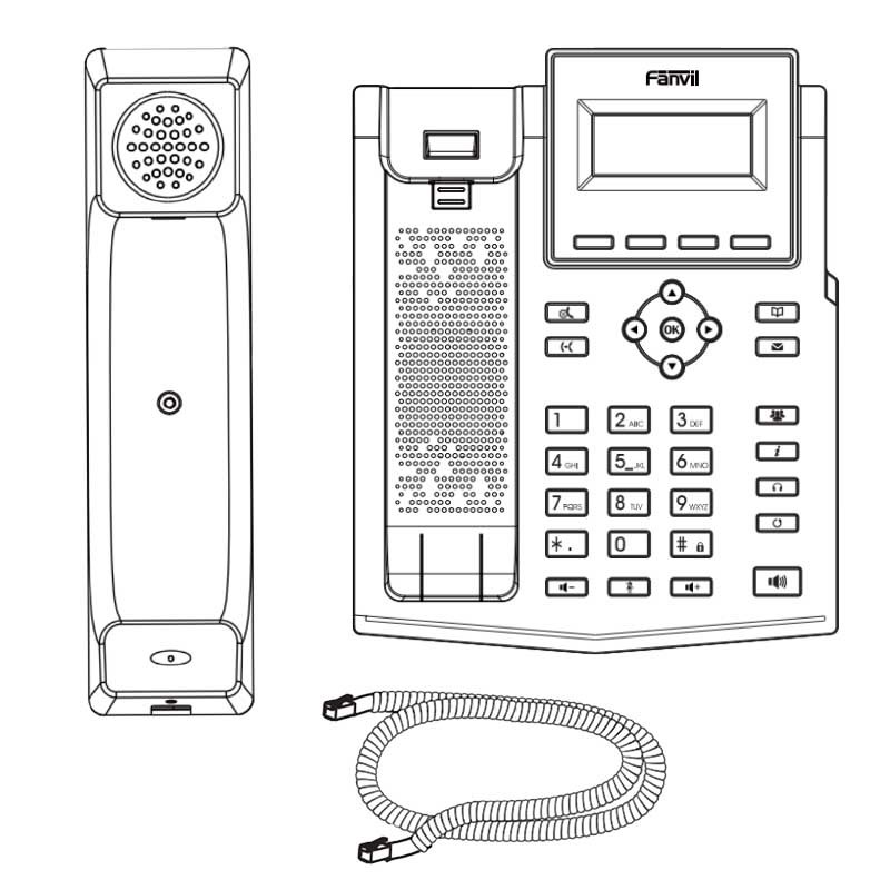 تلفن تحت شبکه فنویل مدل  X301W 