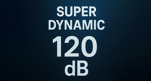 فناوری Super Dynamic با دامنه دینامیکی ۱۲۰ دسی‌بل