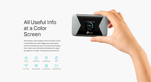 نمایشگر TFT برای مشاهده وضعیت دستگاه