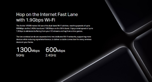 سرعت وای‌فای 1.9 گیگابیت بر ثانیه