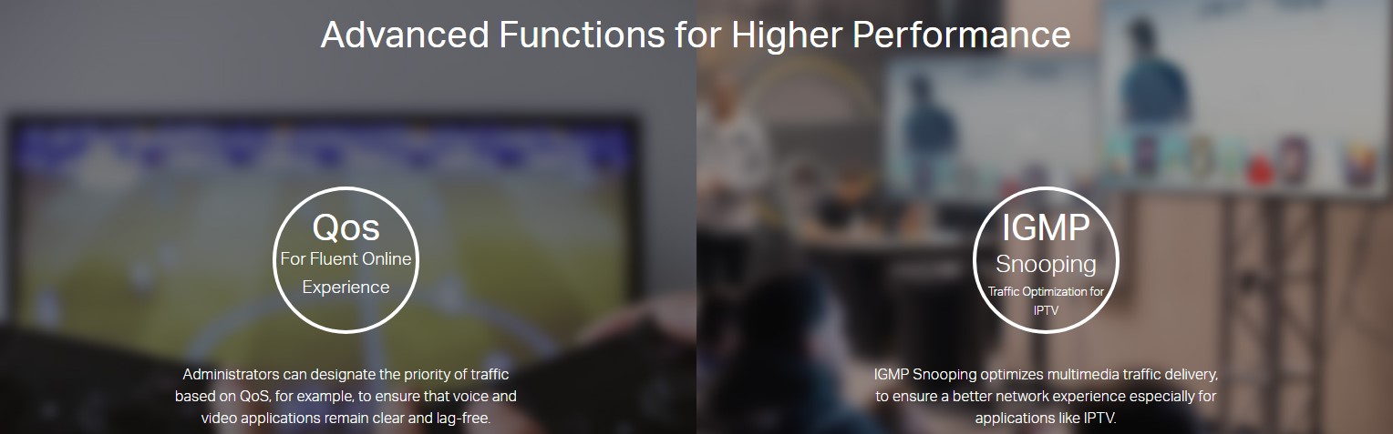 پشتیبانی از ۸ پورت PoE+ با توان مناسب