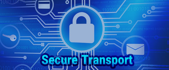 نقل و انتقال با امنیت بالا