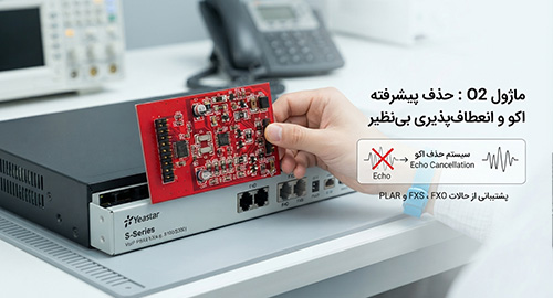 تکنولوژی پیشرفته حذف اکو و سیگنال‌دهی استاندارد 