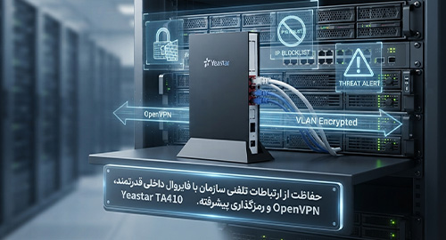 امنیت و مدیریت پیشرفته شبکه و فایروال داخلی