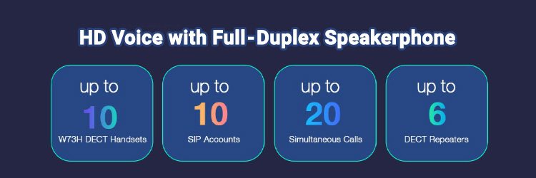 کیفیت صدای HD با فناوری کاهش نویز