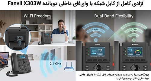 قابلیت اتصال به باند فرکانسی با بالاترین سطح پایداری 
