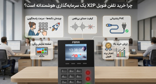 چرا خرید تلفن فنویل X2P یک سرمایه‌گذاری هوشمندانه است؟