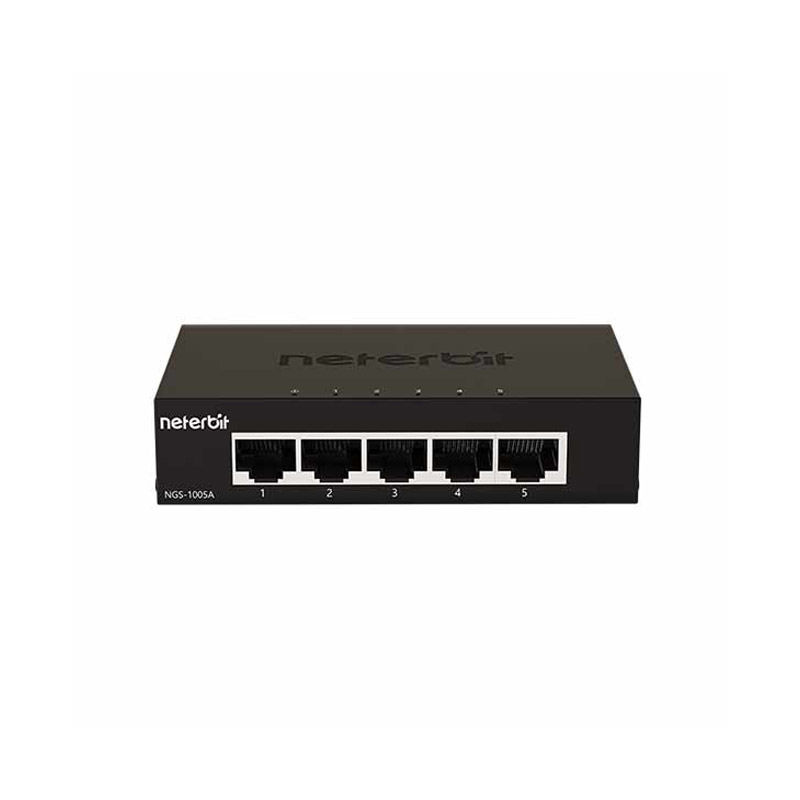 سوئیچ شبکه 5 پورت نتربیت مدل NES-1005A