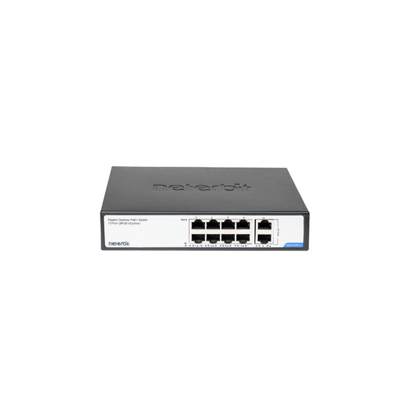 سوئیچ شبکه 10 پورت +PoE نتربیت مدل NGS-F1010P-C