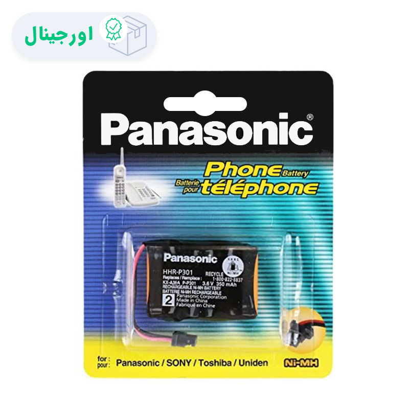 باتری تلفن پاناسونیک HHR-P301A اصلی