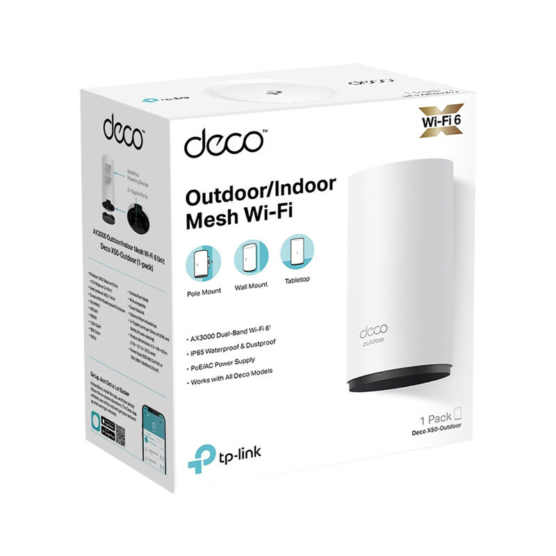 جعبه روتر تی پی لینک مدل Deco X50-Outdoor (1-PACK)