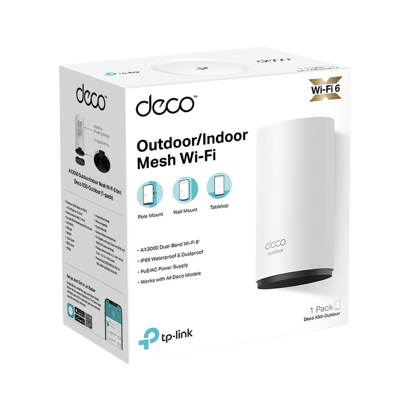 جعبه روتر تی پی لینک مدل Deco X50-Outdoor (1-PACK)