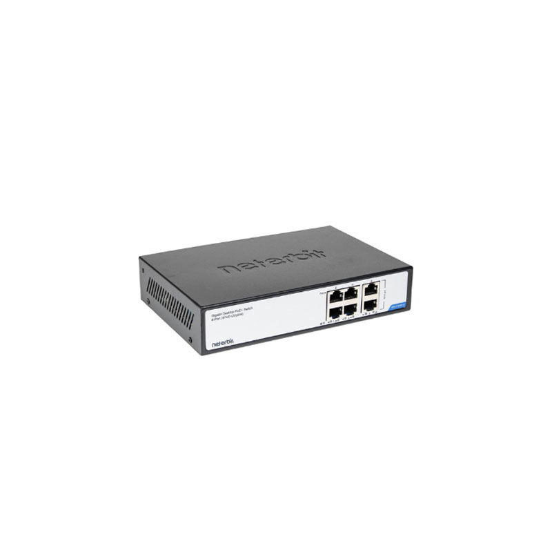 سوئیچ شبکه 6 پورت نتربیت مدل NGS-F1006P-C