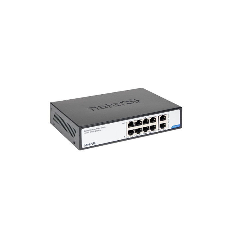 سوئیچ شبکه 10 پورت نتربیت مدل NGS-F1010P-C