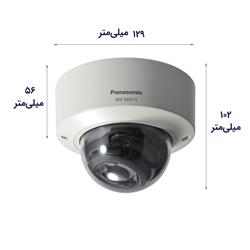 ابعاد دوربین تحت شبکه پاناسونیک WV-S2211L