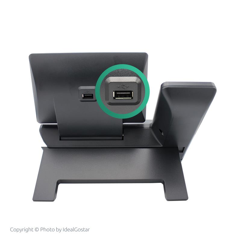 درگاه USB تلفن تحت شبکه یالینک SIP-T54W