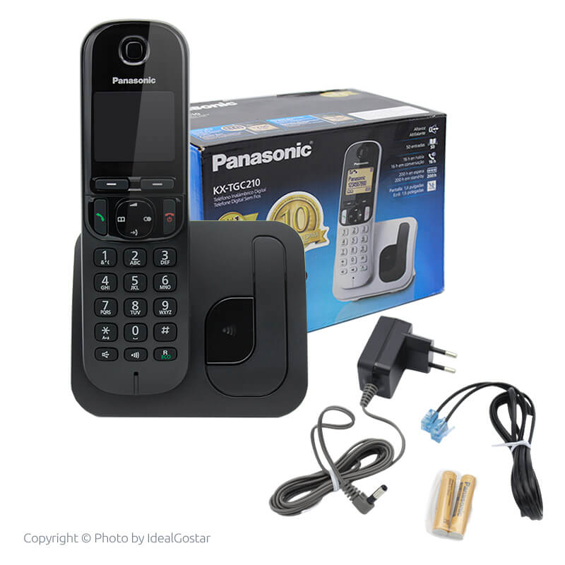 لوازم جانبی گوشی تلفن بیسیم پاناسونیک KX-TGC210