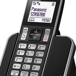 تصویر از نزدیک گوشی تلفن بیسیم پاناسونیک KX-TGD310