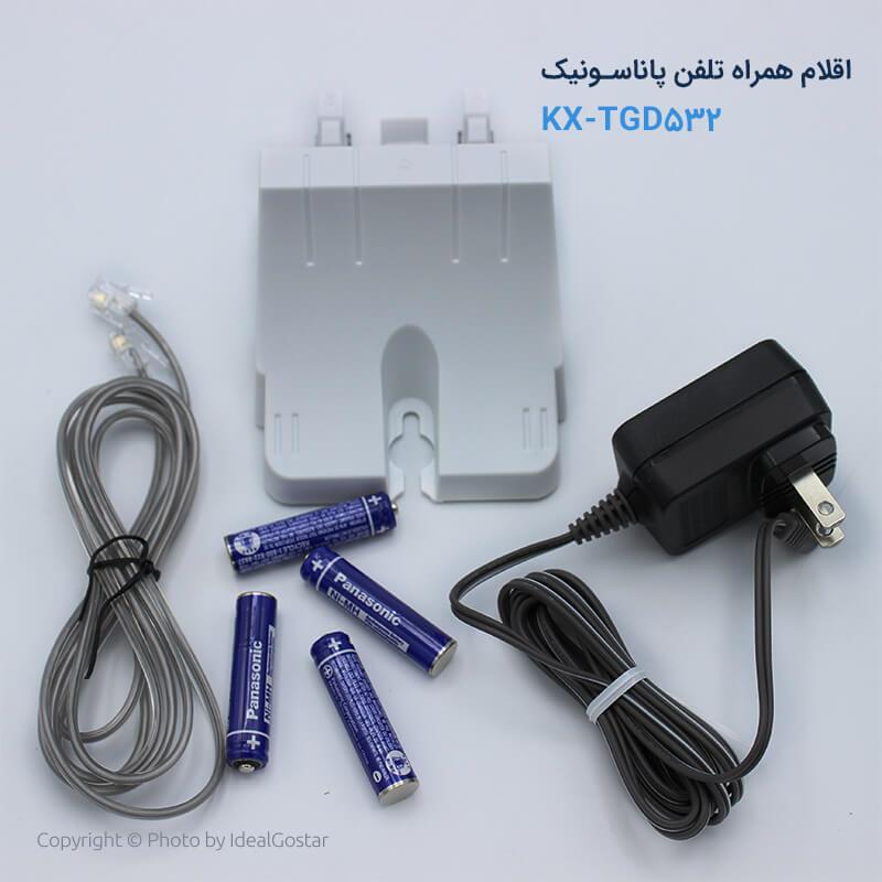لوازم جانبی گوشی تلفن بی سیم پاناسونیک KX-TGD532